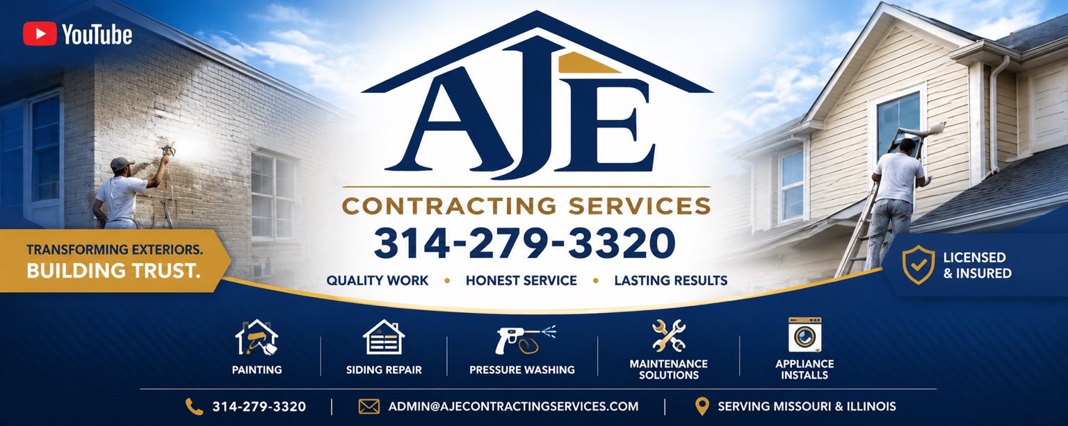 AJE Contracting Services service banner